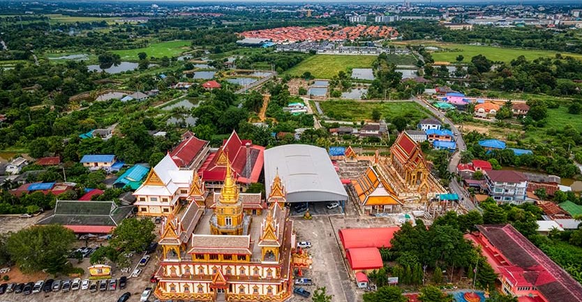 วัดบางปรงธรรมโชติการาม สถานที่ท่องเที่ยว ฉะเชิงเทรา